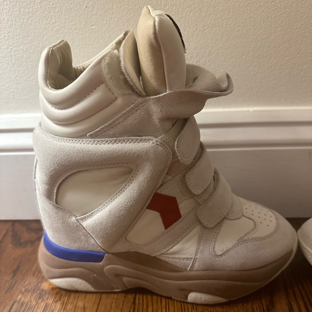 Isabel Marant Balskee Suede Sneakers